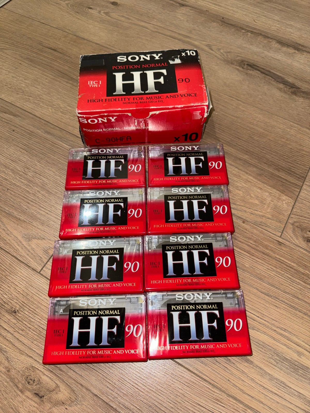 Sony HF 90 Cassettebandjes - Nieuw in verpakking (10 stuks), Cd's en Dvd's, Cassettebandjes, 2 t/m 25 bandjes, Overige genres