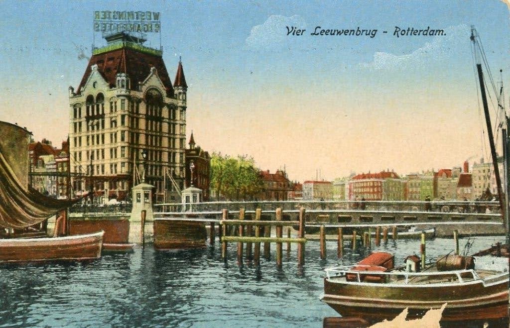 Rotterdam Ansichtkaart ongelopen, Verzenden, Zuid-Holland