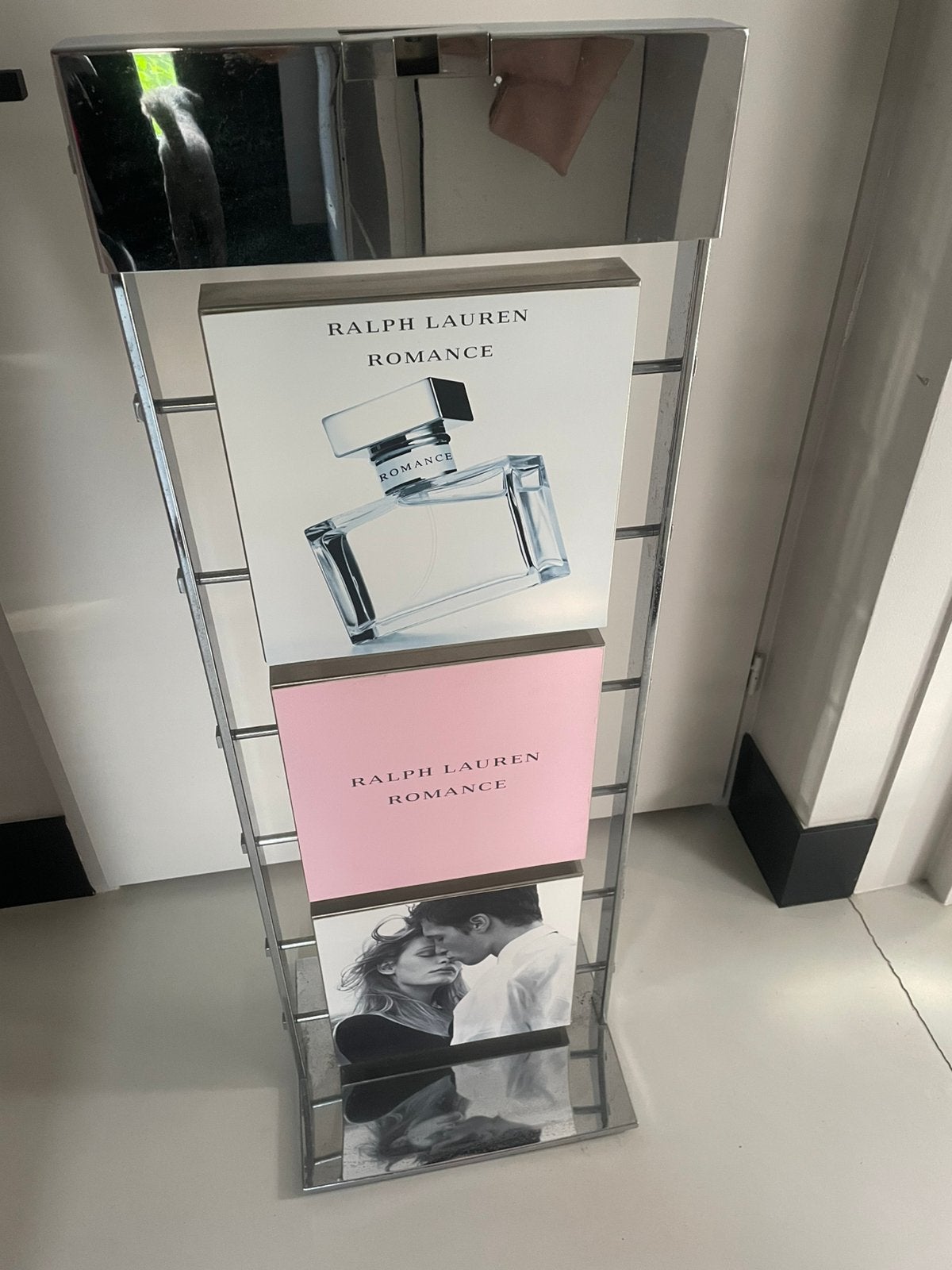 Ralph Lauren Romance parfumzuil etalage materiaal, Verzamelen, Ophalen, Gebruikt, Overige typen