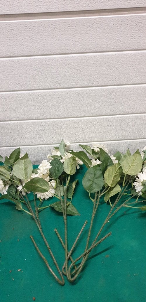 kunstbloemen wit en geel, Ophalen of Verzenden, 'T Olde Gre-j, Info@toldegrej.nl, Endepoelstraat 20f Didam