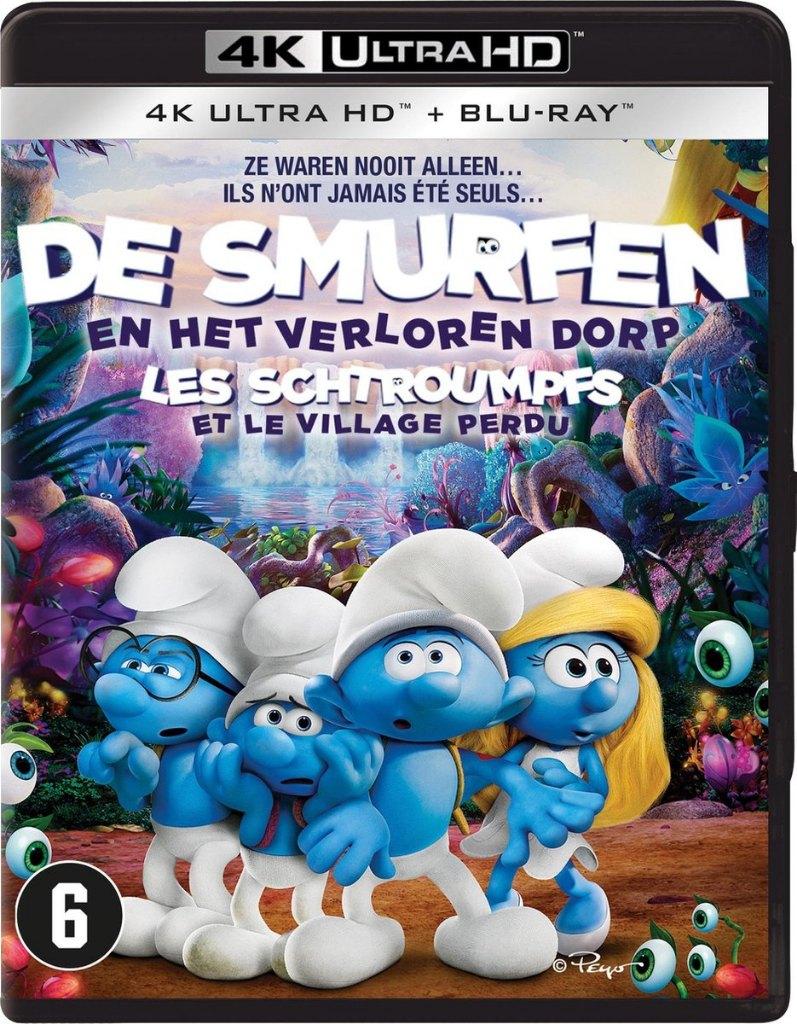 Smurfen en het Verloren Dorp 4K + Blu Ray, Sealed Ned. G + O, Ophalen of Verzenden, Nieuw in verpakking, Tekenfilms en Animatie