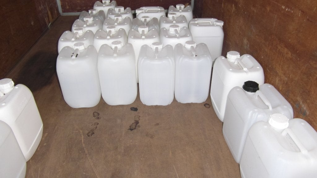 jery cans 10 liter, Minder dan 75 liter, Ophalen, Zo goed als nieuw, Kunststof