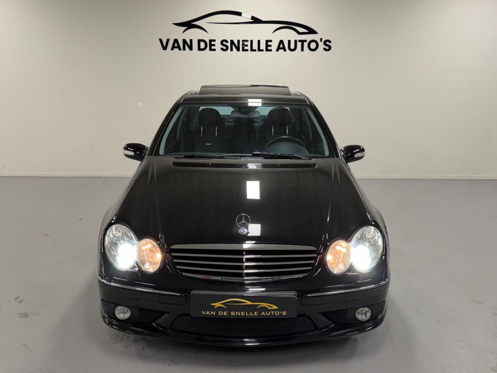 Mercedes-Benz C-klasse AMG 55 NIEUWSTAAT/UNIEK/ONDERHOUDSHIS, Auto's, Mercedes-Benz, Achterwielaandrijving, Gebruikt, 8 cilinders