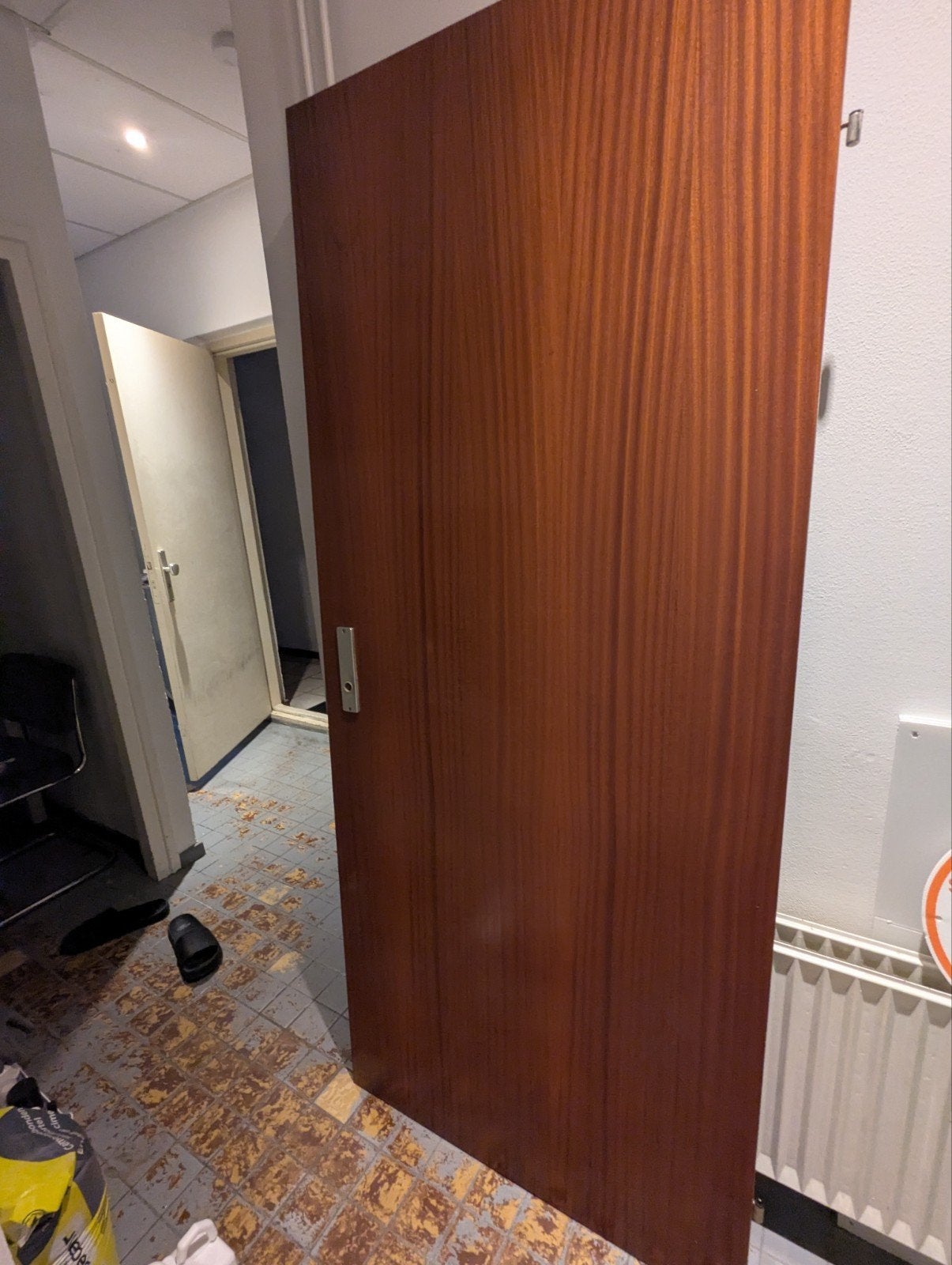binnendeur opdekdeur fineer, Ophalen, Hout, Binnendeur, 200 tot 215 cm