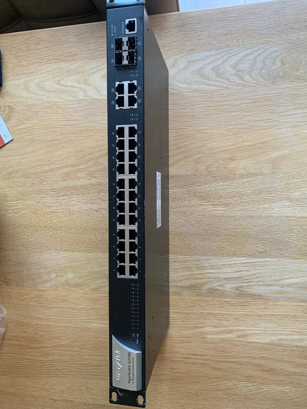 Switch drytek Vigor G2280, Ophalen, Zo goed als nieuw
