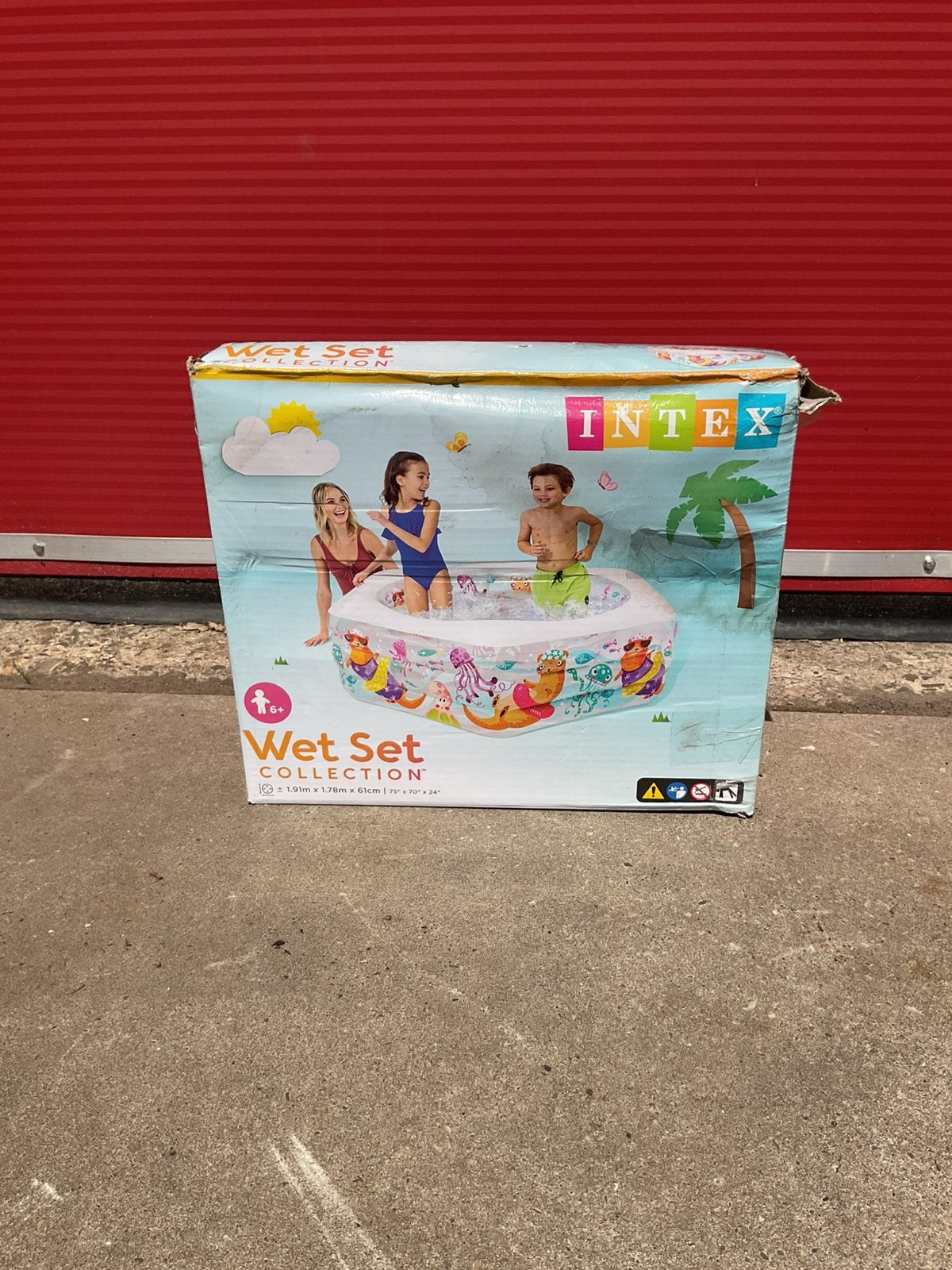 Kinderzwembad Intex, Tuin en Terras, Zwembaden, Ophalen, Minder dan 80 cm, Opblaaszwembad, Nieuw