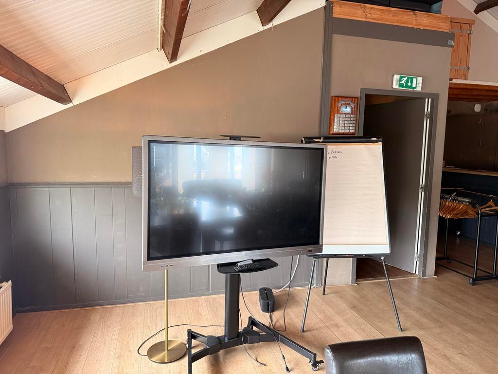 Touchscreen monitor op verrijdbare standaard, Audio, Tv en Foto, Televisies, 50 Hz, 100 cm of meer, Full HD (1080p), Ophalen