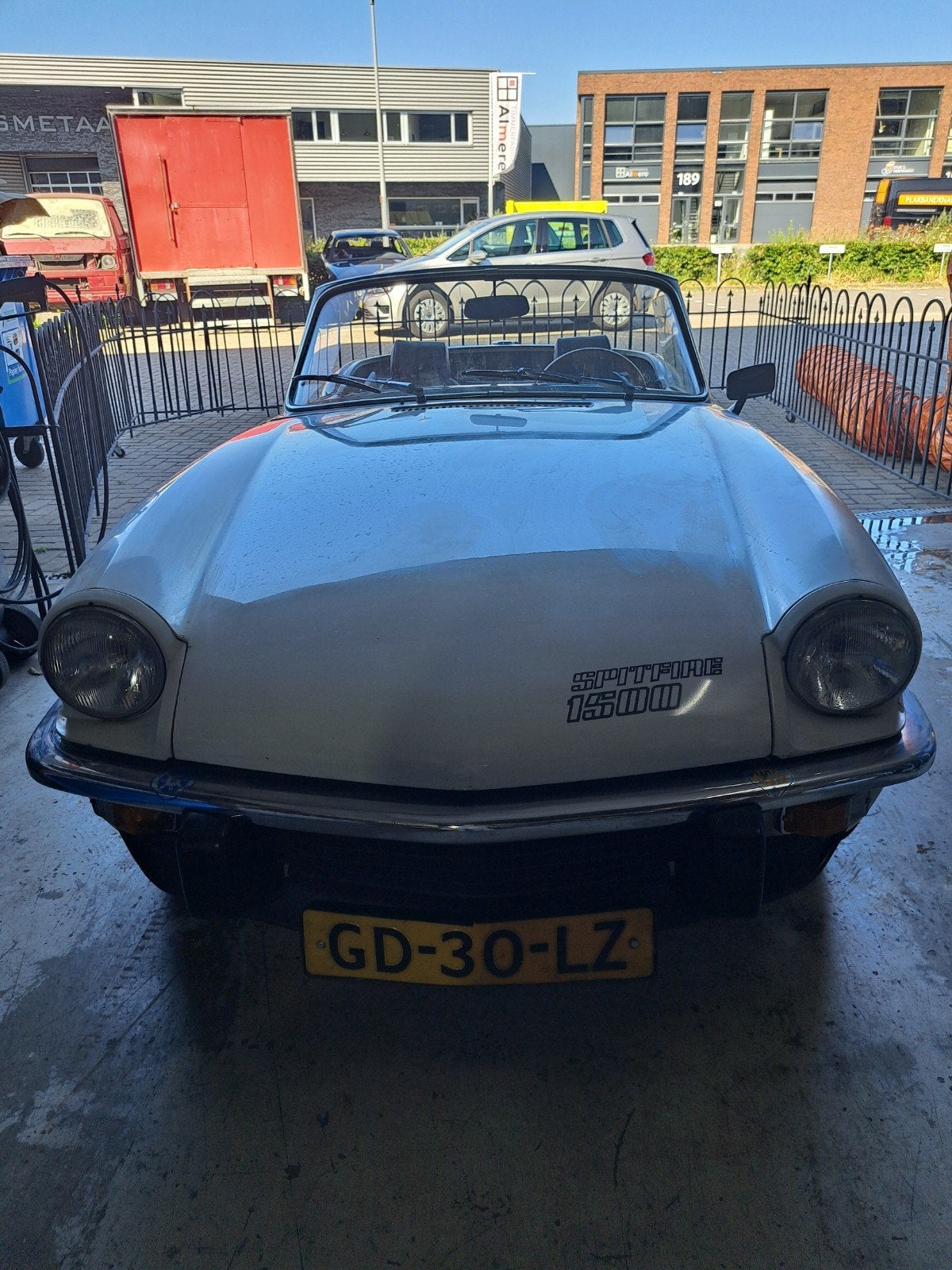 Triumph Spitfire 1.5 TC 1980 Wit, Auto's, 1493 cc, Cabriolet, Wit, Origineel Nederlands