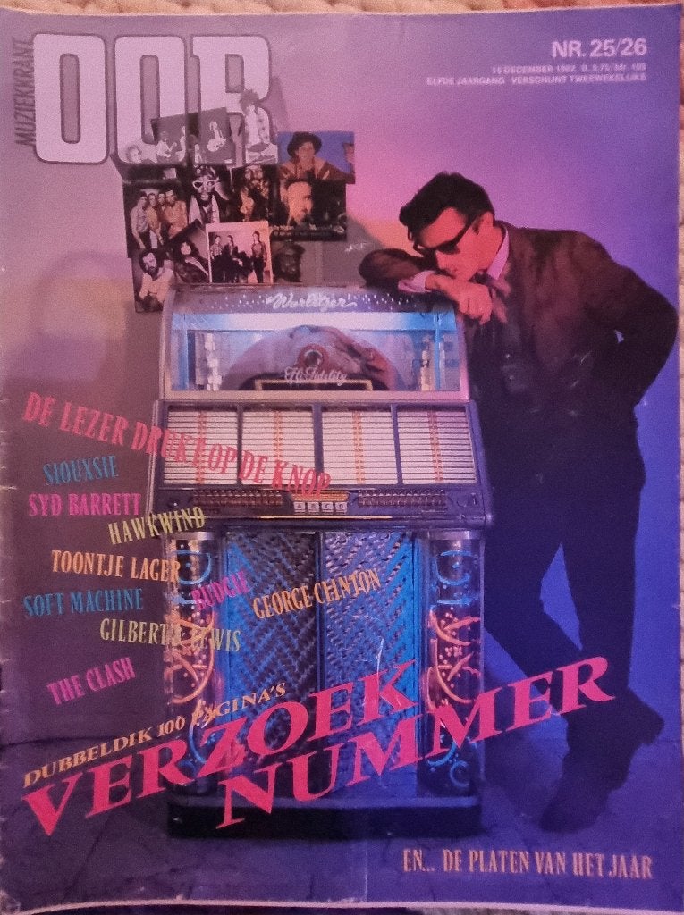 OOR 25-26 1982 Siouxsie Barrett Hawkind Toontje Lager Budgie, Boeken, Ophalen of Verzenden, Zo goed als nieuw, Muziek, Film of Tv
