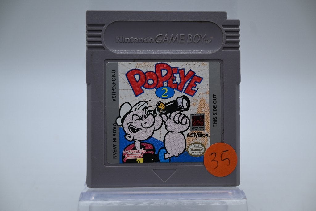 Popeye 2 - Nintendo Game Boy (DMG-PG-USA), Gebruikt, Activision, 1 speler, Onbekend