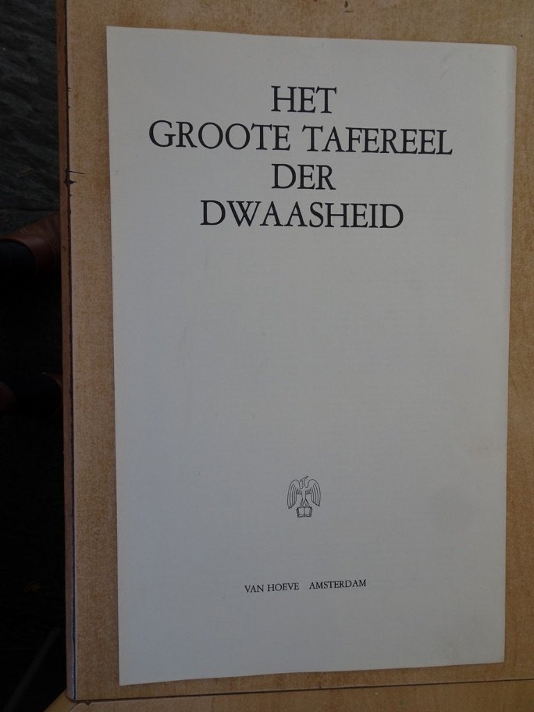 Het Groote Tafereel der Dwaasheid. Facsimile 1980., Ophalen of Verzenden