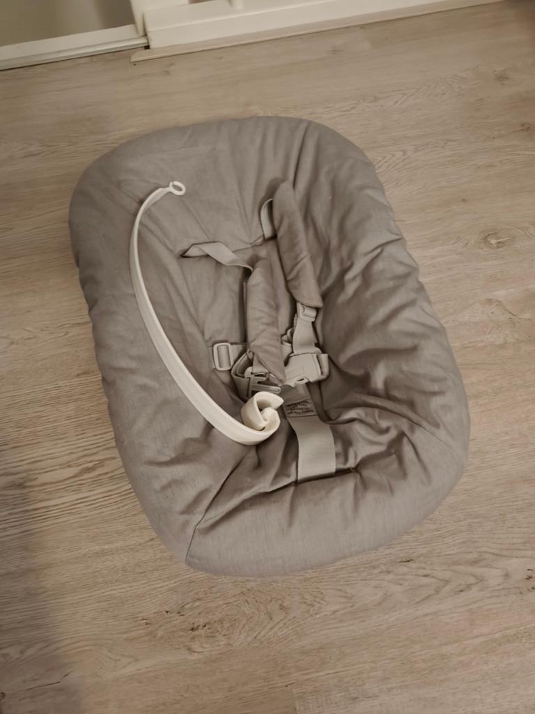 Stokke Tripp Trapp newborn set, Ophalen, Gebruikt, Meegroeistoel, Gordel(s)