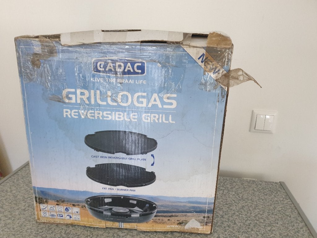 Cadac Portable Gas Grill, Portable Gas Skottle Plus Gas Tank, Ophalen, Gebruikt, Cadac