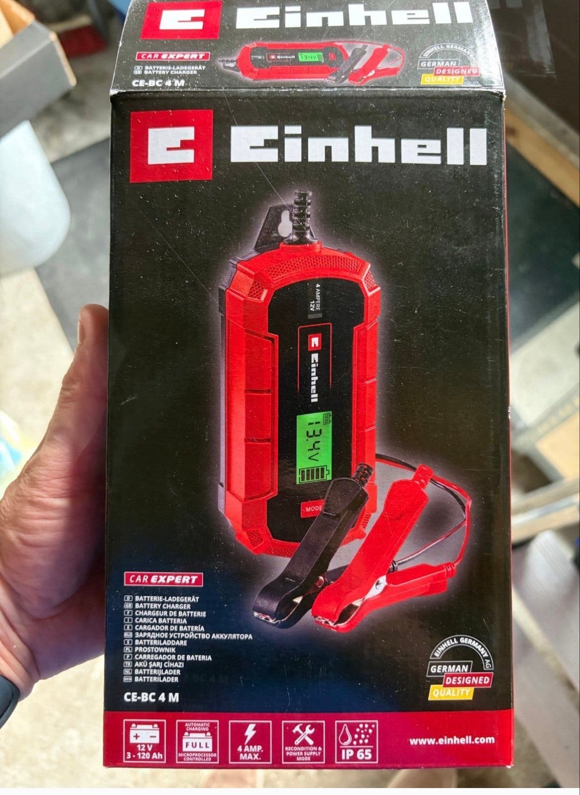 Einhell CE-BC 4 M Acculader 12V - Intelligent & Veilig, Nieuw, Universele onderdelen