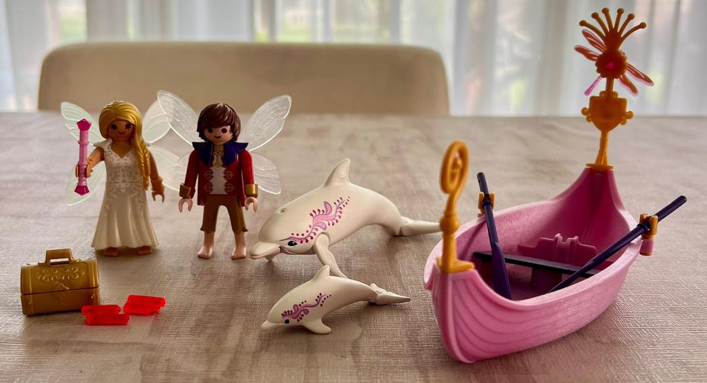 Playmobil Romantisch feeënbootje 70000 te koop, Ophalen of Verzenden, Zo goed als nieuw
