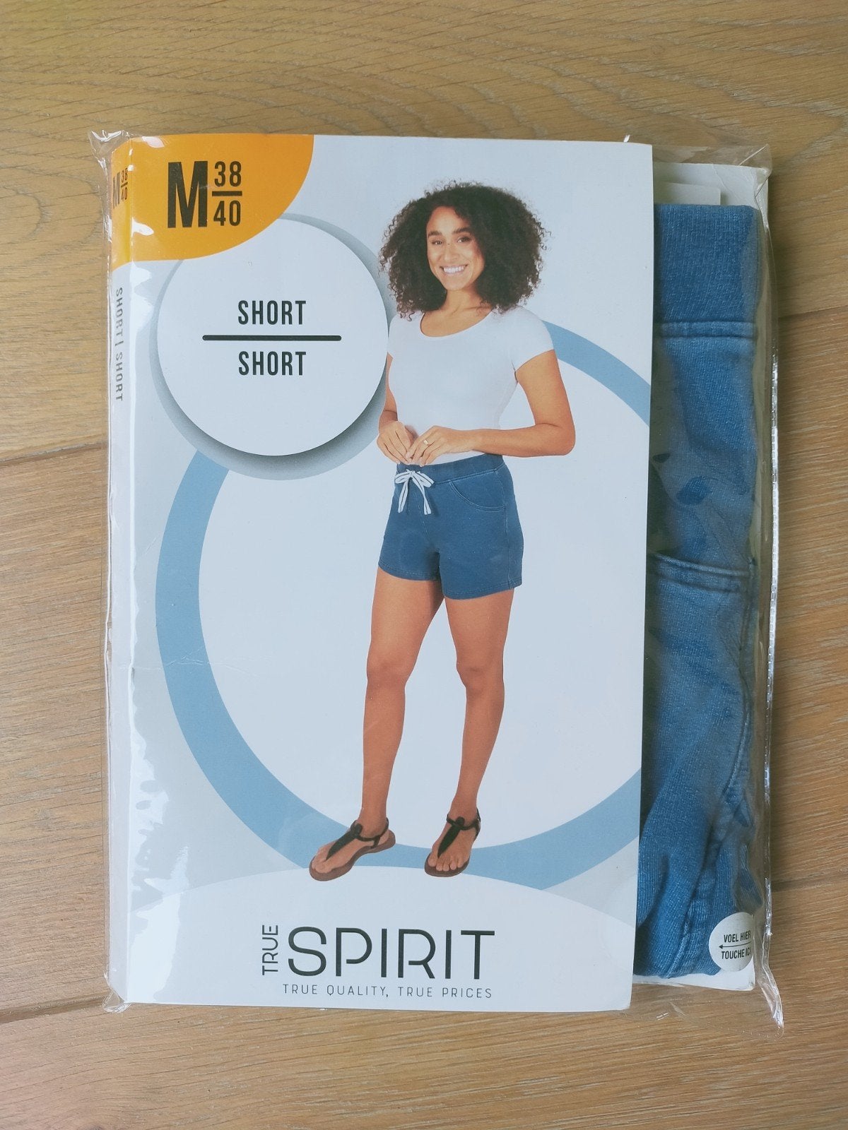 Nieuwe korte broek True Spirit maat M, Kleding | Dames, Maat 38/40 (M), Kort, Blauw, Nieuw