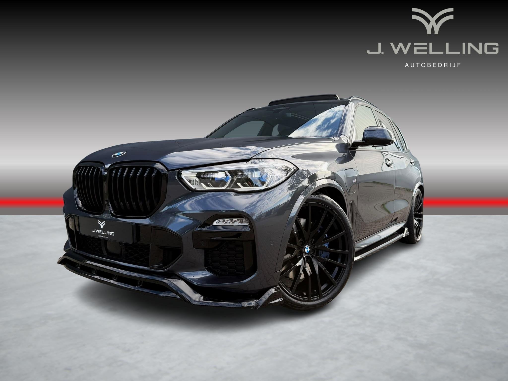 BMW X5 xDrive45e M-sport / pano / tr.hk / massage / H&K, Auto's, Lichtsensor, Gebruikt, 394 pk, Vierwielaandrijving