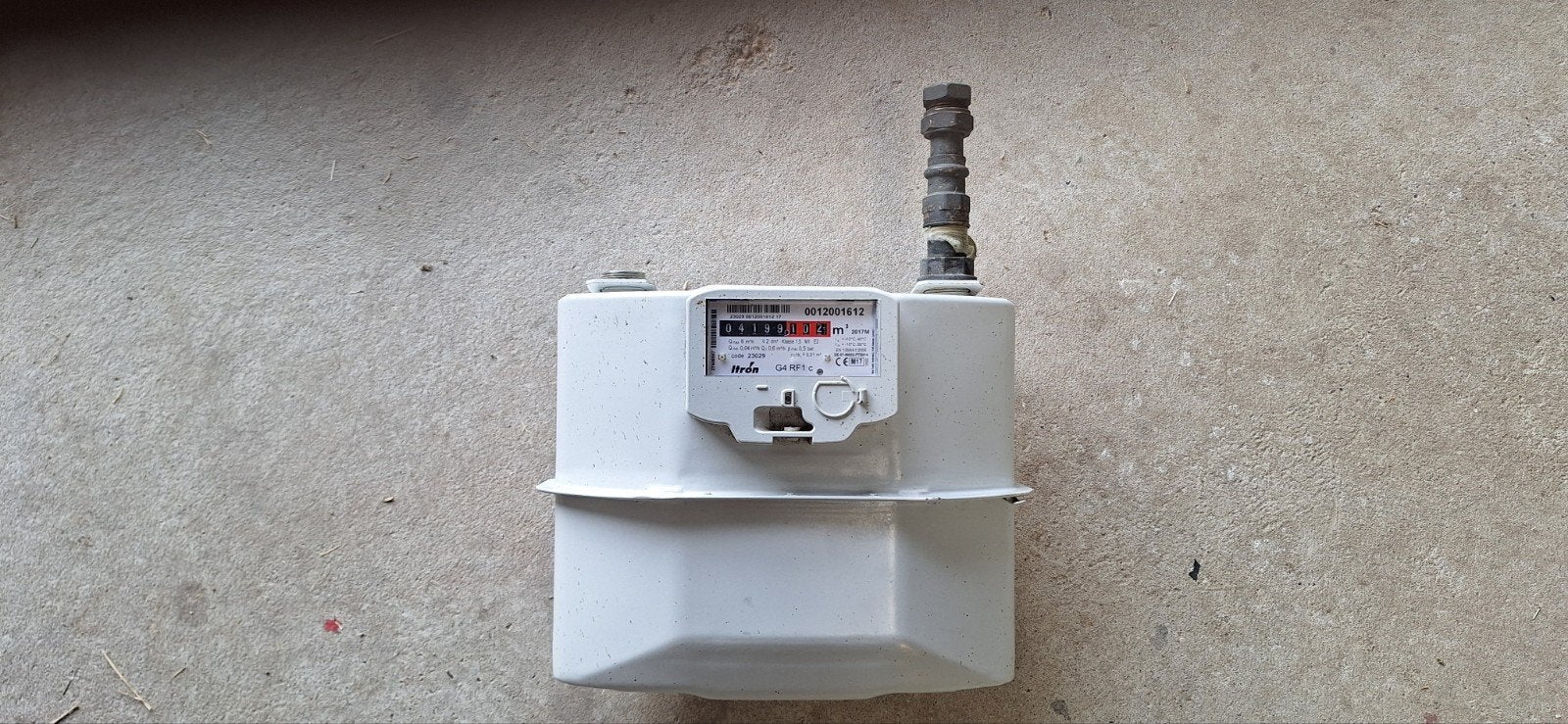 G4 gas (tussen)meter, Ophalen of Verzenden, Zo goed als nieuw