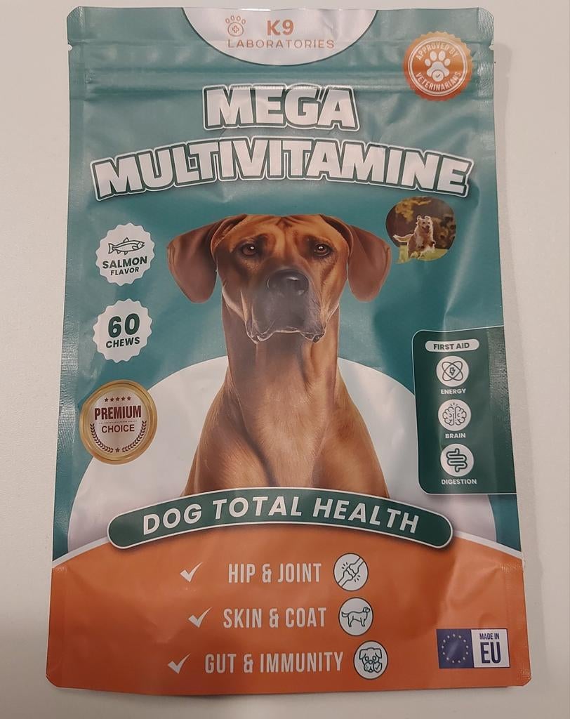 Mega multivitamine hond K9 Laboratories, Dieren en Toebehoren, Ophalen of Verzenden, Hond