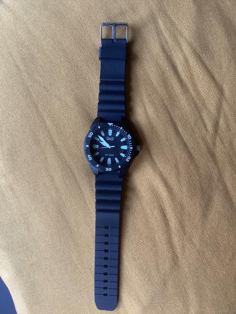Heren horloge, Sieraden, Tassen en Uiterlijk, Horloges | Heren, Overige merken, Overige materialen, Polshorloge, Kunststof