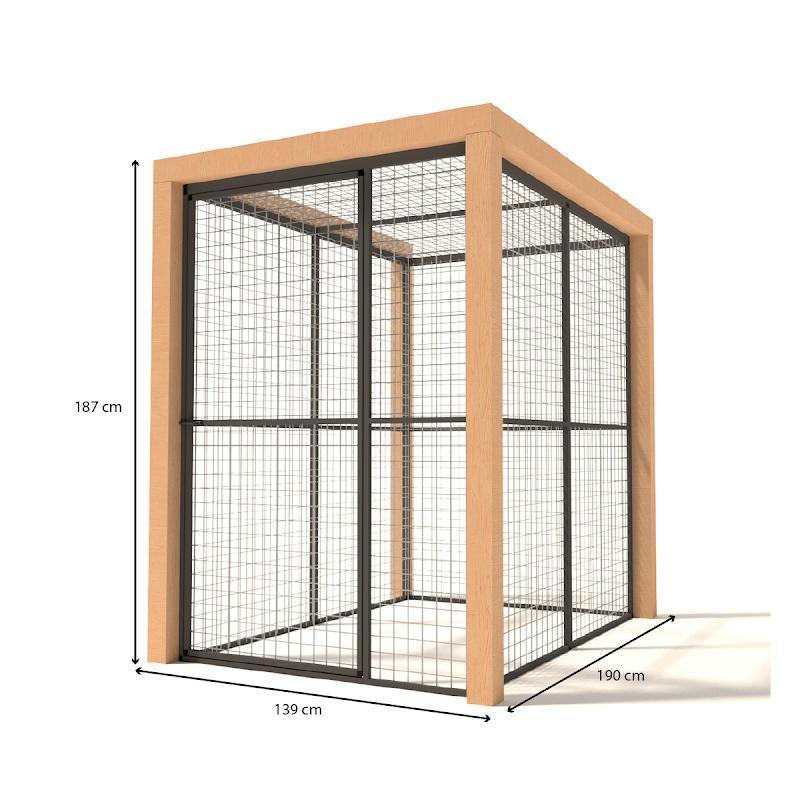 Volière Aluminium Olivia
