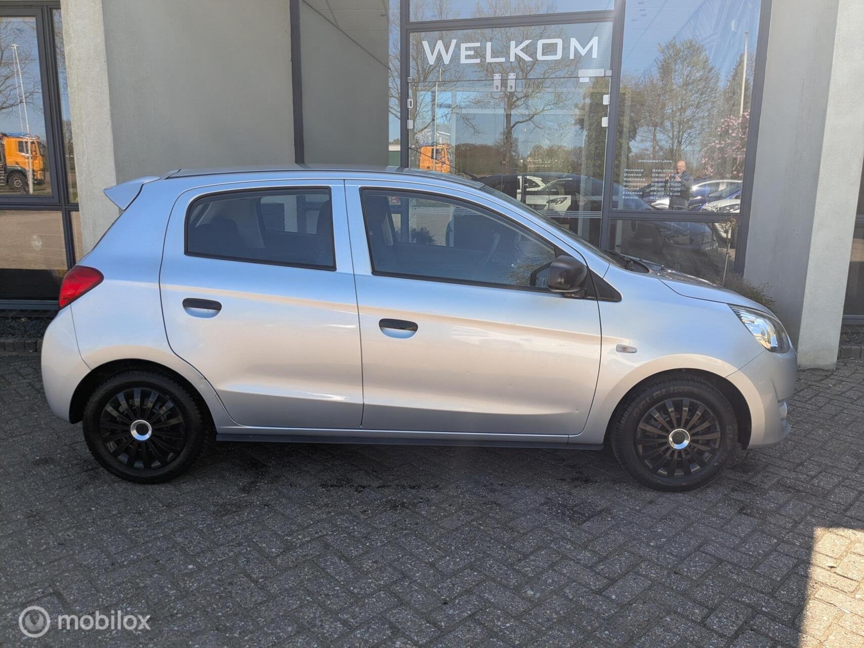 Mitsubishi Space Star 1.0 Inform 5DRS, '13 Airco!, Voorwielaandrijving, Euro 5, Stof, Origineel Nederlands
