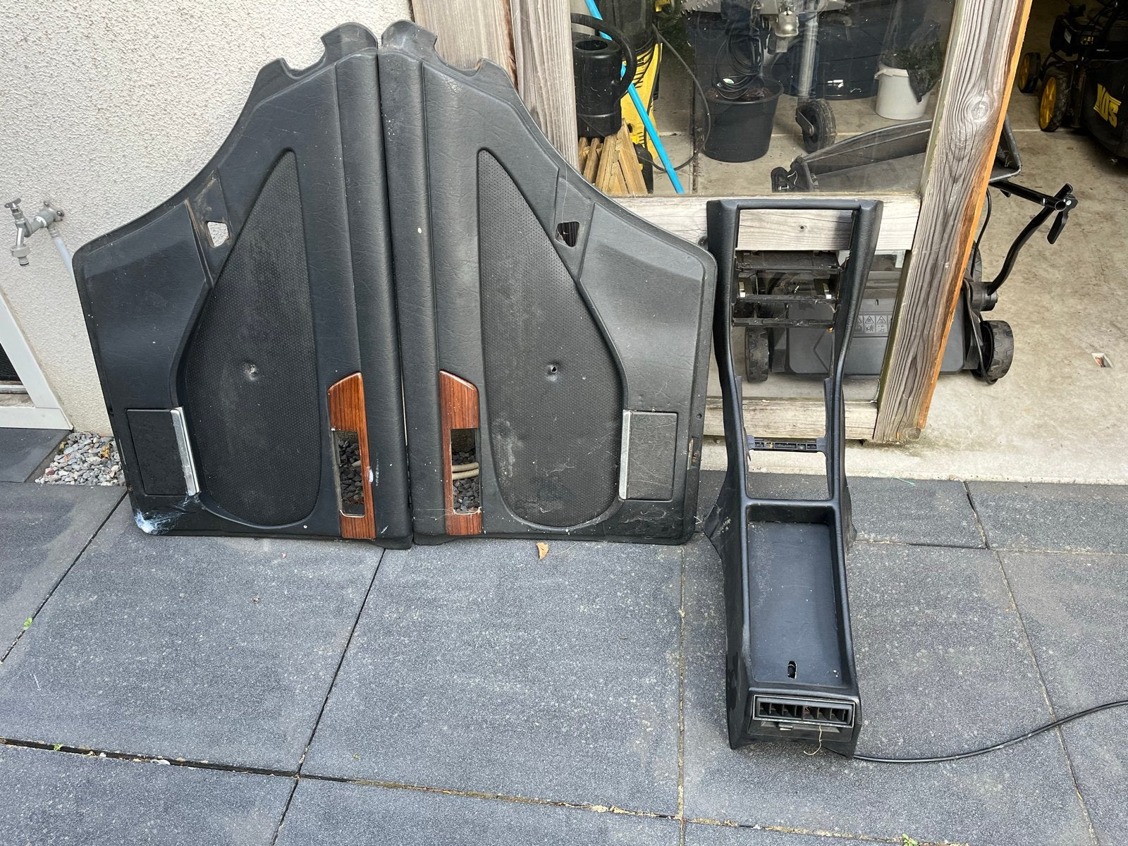 Mercedes-Benz W123 Deurpanelen en Middenconsole, Ophalen, Gebruikt, Mercedes-Benz
