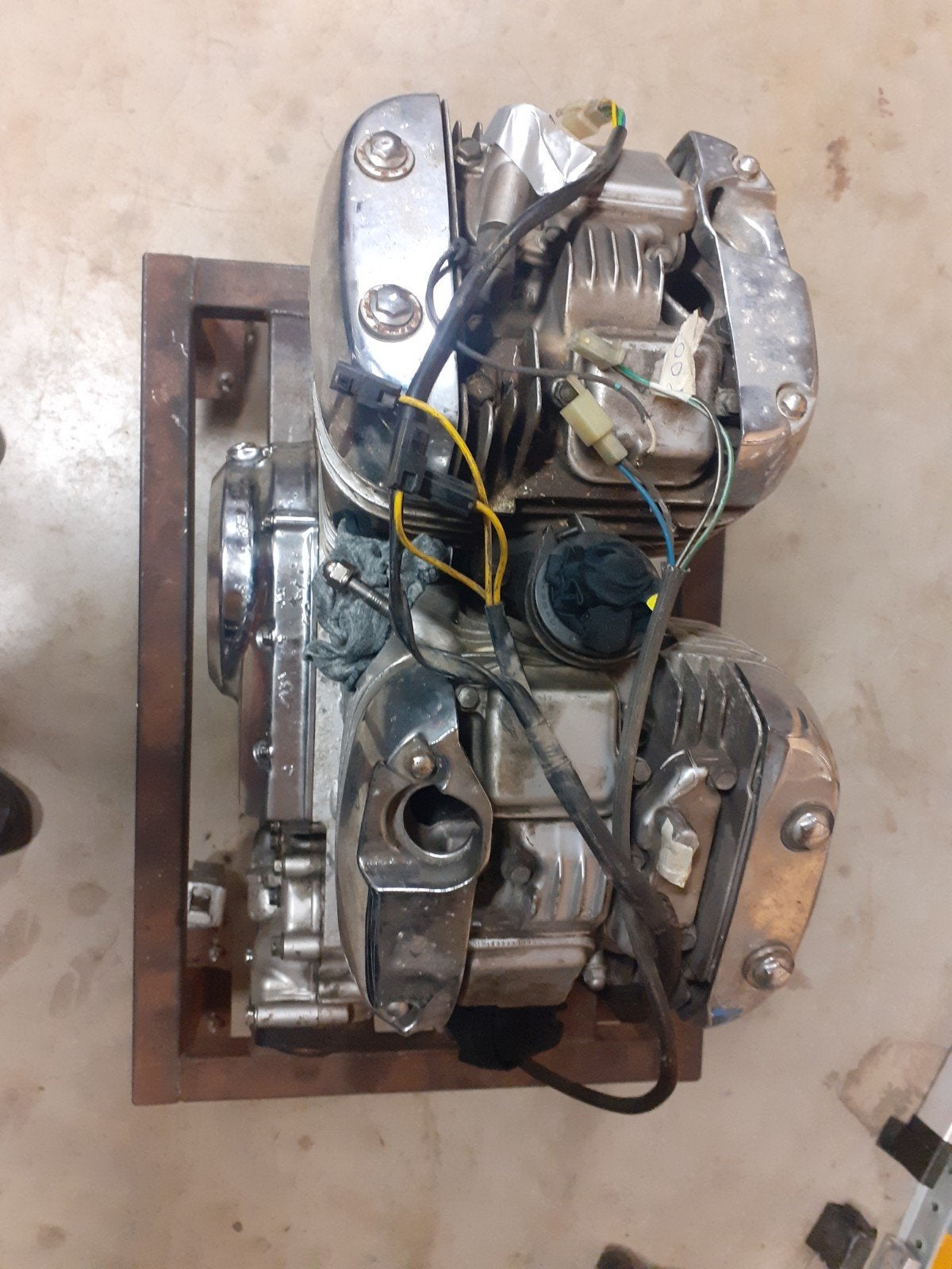 Motorblok Suzuki Intruder VS700, Ophalen, Gebruikt