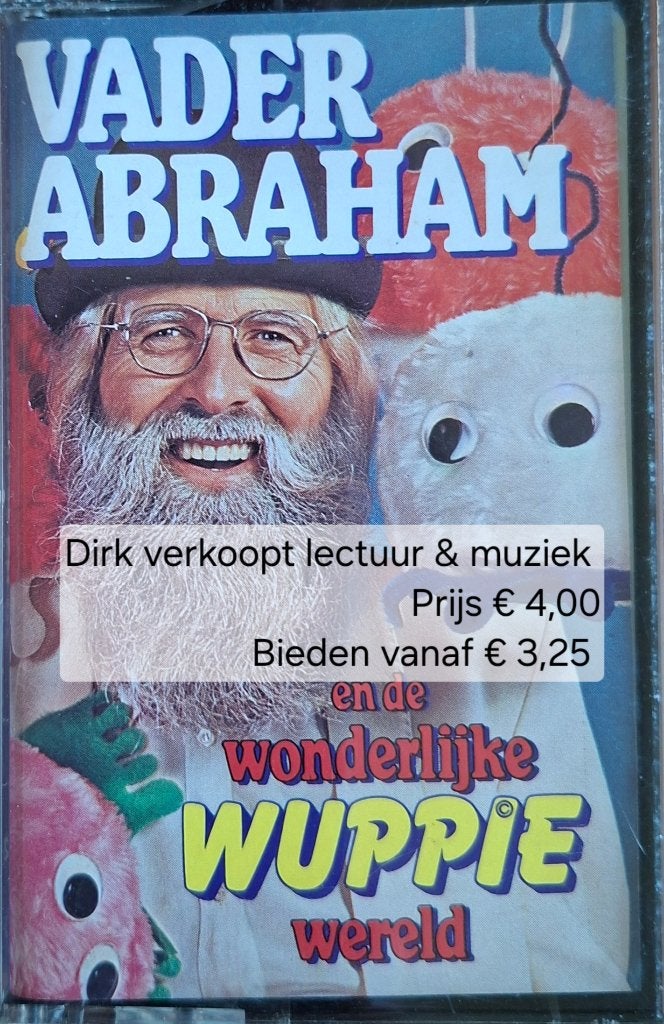Vader Abraham en de wonderlijke Wuppie wereld (NL, 1981), Cd's en Dvd's, Cassettebandjes, 1 bandje, Ophalen of Verzenden, Zo goed als nieuw