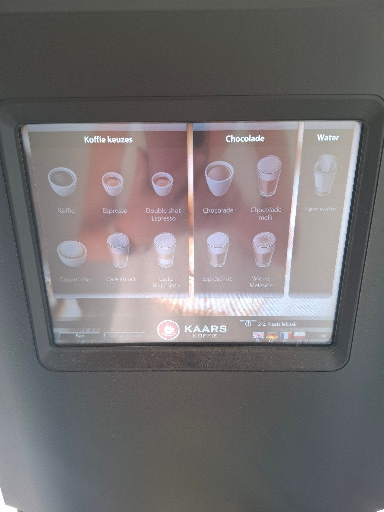 Koffie automaat Virtu instant, Ophalen, Gebruikt