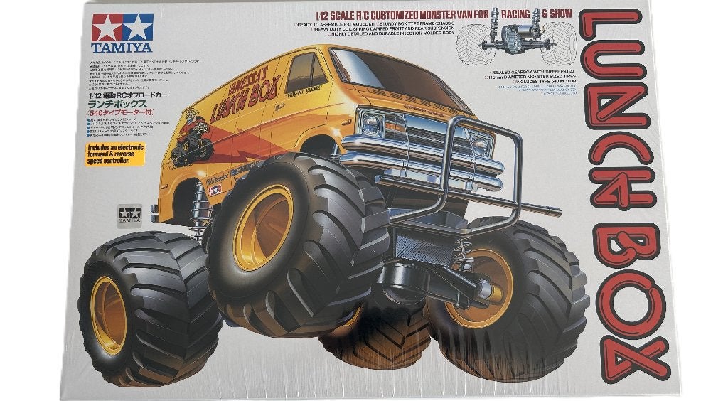 Tamiya 58347 1/12 RC Lunch Box rc auto, Hobby en Vrije tijd, Modelbouw | Radiografisch | Auto's, Ophalen of Verzenden, Nieuw, Elektro