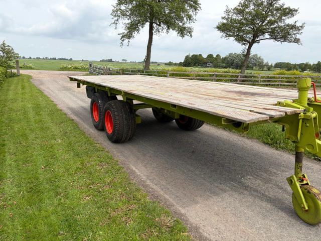 Platte wagen 7 meter lang 2.45 breed, Zakelijke goederen, Ophalen of Verzenden, Transport