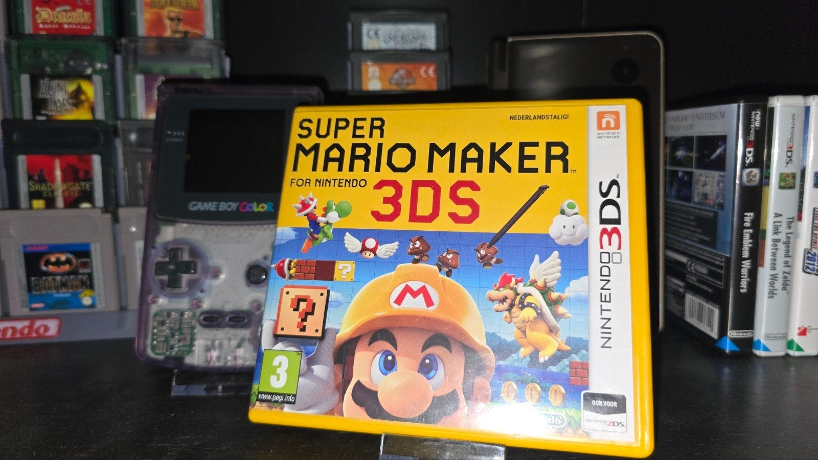 Super Mario Maker for N3DS, compleet, Spelcomputers en Games, Online, 1 speler, Ophalen of Verzenden, Zo goed als nieuw