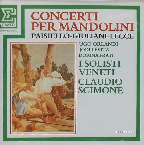 PAISIELLO GIULIANI LECCE Concerti per mandolini CD SCIMONE, Ophalen of Verzenden, Classicisme, Zo goed als nieuw, Orkest of Ballet