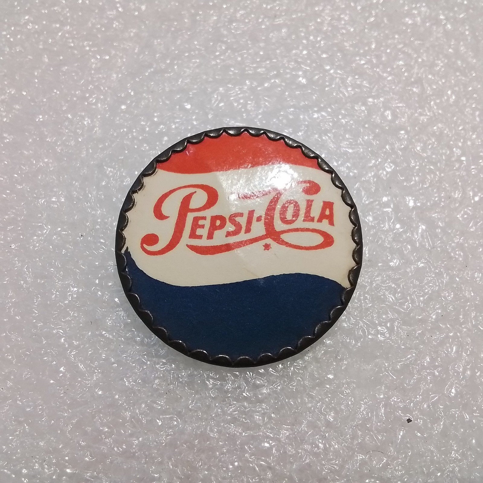 Pepsi Cola, broche geplastificeerd, Ophalen of Verzenden, Transport