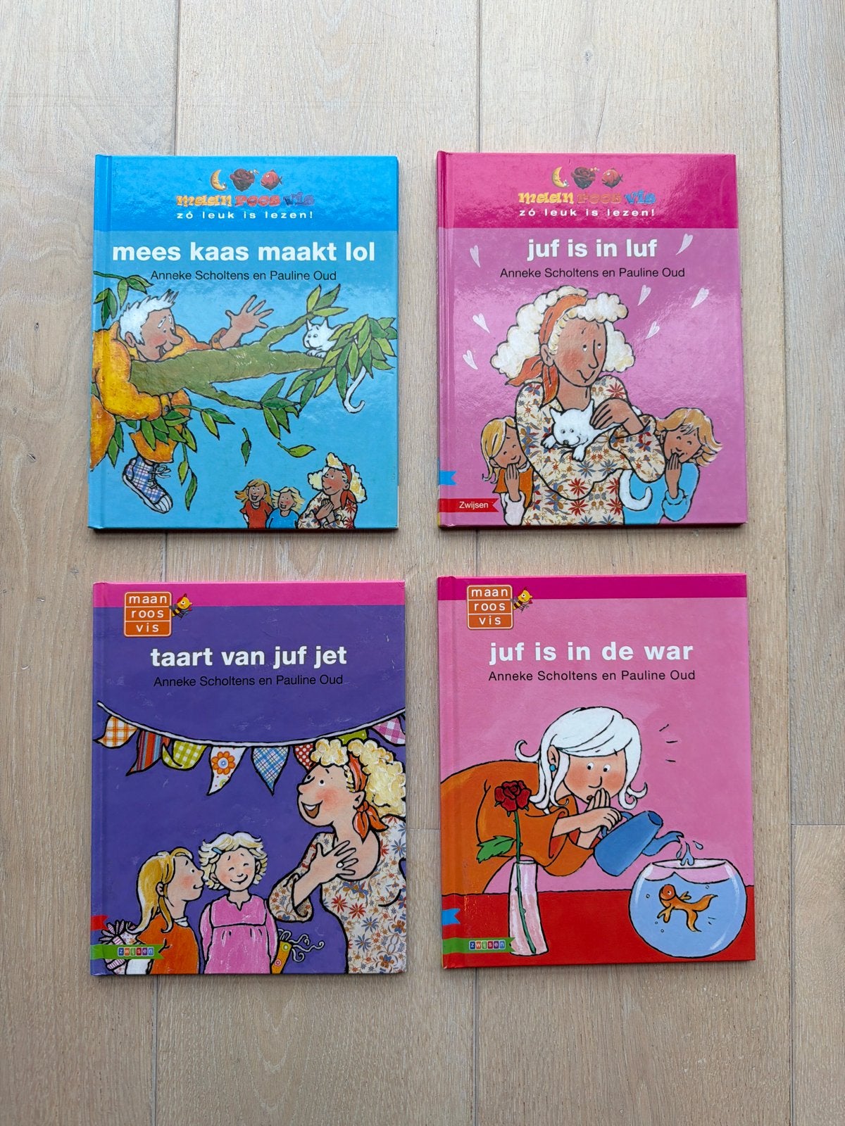 Maan Roos Vis boeken set - 4 delen, Boeken, Ophalen of Verzenden, Zo goed als nieuw, Fictie algemeen