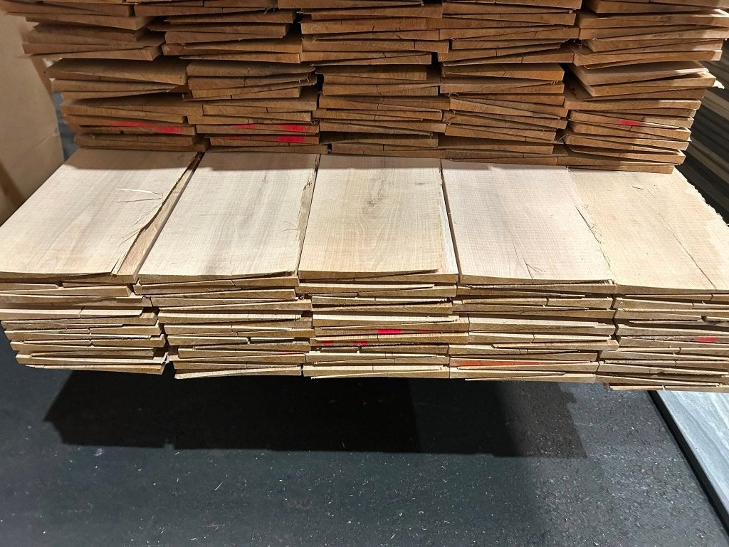 Eiken planken outlet!, Doe-het-zelf en Verbouw, Hout en Planken, Ophalen, Minder dan 25 mm, Eiken, Nieuw