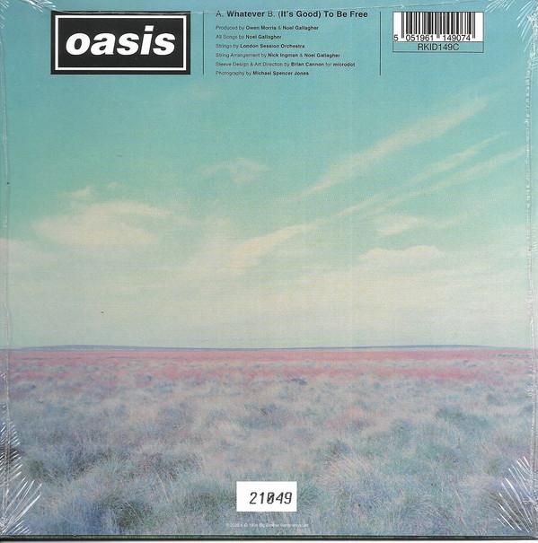 Oasis - Whatever (Limited Edition Colored Vinyl Single), Ophalen of Verzenden, Nieuw in verpakking, 7 inch