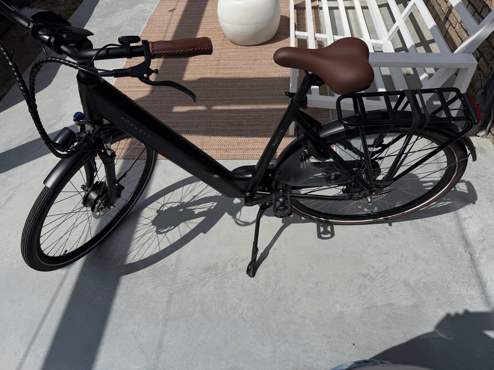 FonGers E-bike - uitstekende staat 1100 km! 540 Wh batterij, Fietsen en Brommers, Zo goed als nieuw, 51 tot 55 cm, 50 km per accu of meer