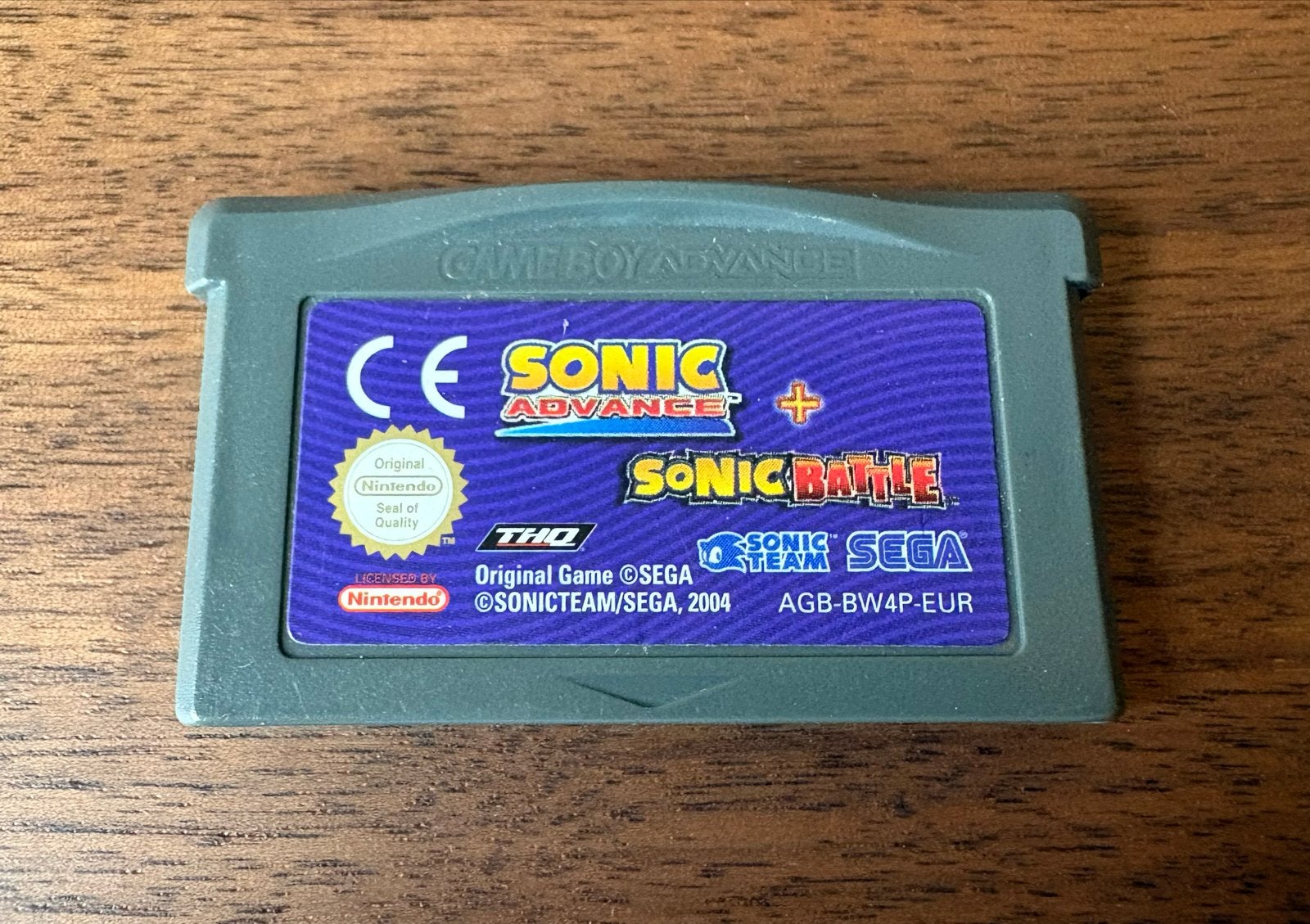 Sonic Advance + Sonic Battle Gameboy Advance (GBA), Avontuur en Actie, Gebruikt, 1 speler, Ophalen of Verzenden