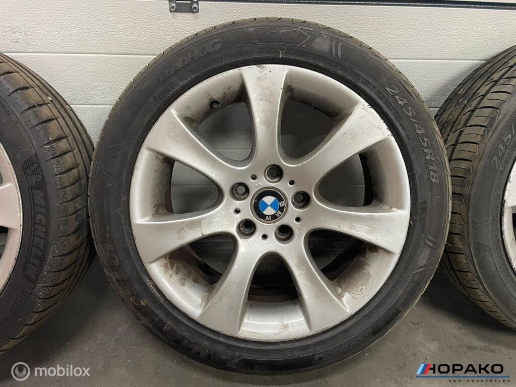 Lichtmetalen velgen set | BMW 5 serie E60 E61 styling 124, Auto-onderdelen, Banden en Velgen, Gebruikt, Velg(en), Einsteinlaan 5 rijswijk
