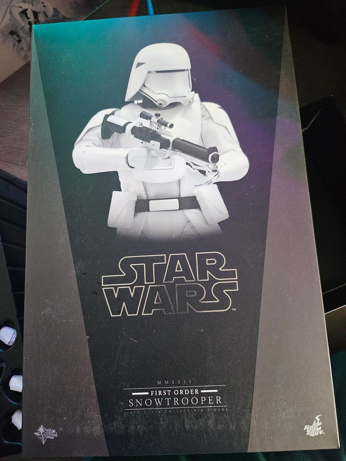 Hottoys mms321 first order snowtrooper, Ophalen of Verzenden, Zo goed als nieuw, Actiefiguurtje