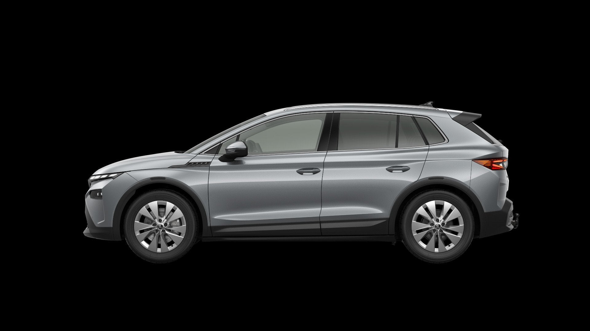 Skoda Elroq 85 286pk Business Edition | Business Upgrade Plu, Automaat, 12 maanden, Zwart, Leder en Stof