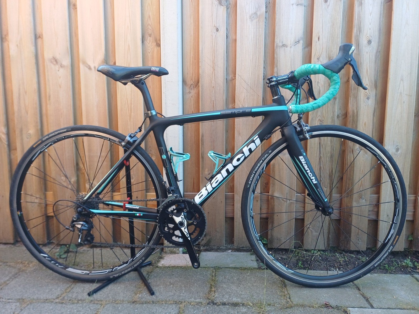 Bianchi Sempre 47cm Full Carbon Racefiets, Fietsen en Brommers, Carbon, Minder dan 49 cm, Meer dan 20 versnellingen, Ophalen