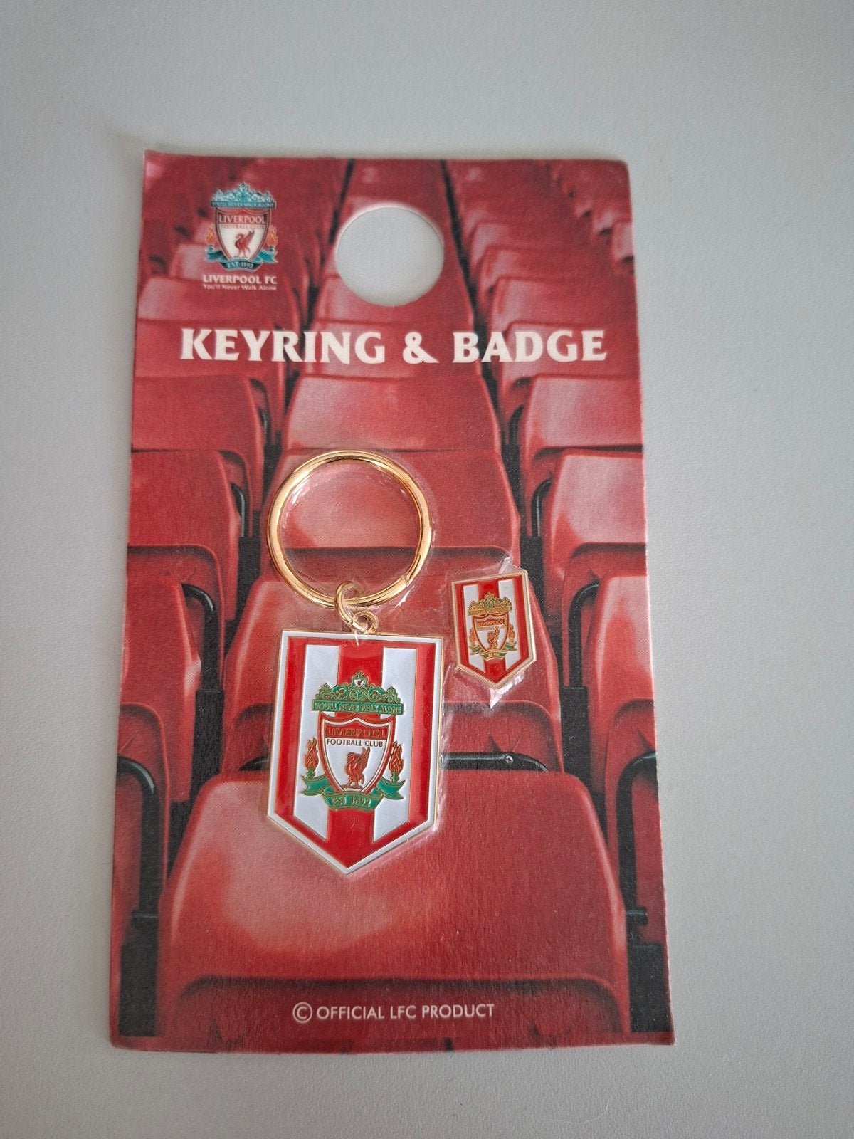 Liverpool FC Sleutelhanger & Badge - Nieuw, Ophalen of Verzenden, Nieuw, Sport