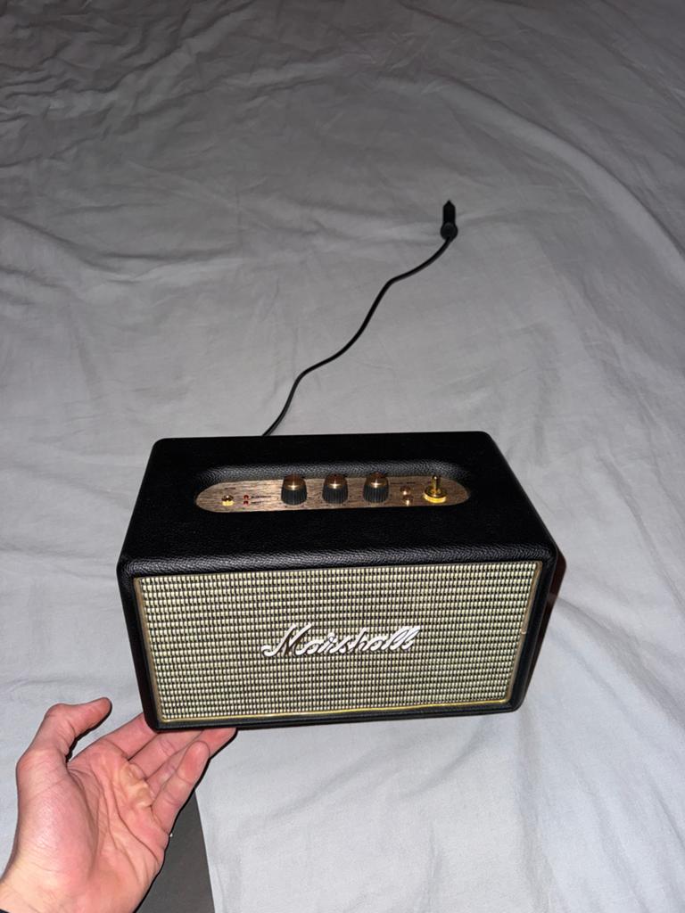 Marshall Acton II Bluetooth Speaker - Zo goed als nieuw, Audio, Tv en Foto, Luidsprekers, Zo goed als nieuw, Front, Rear of Stereo speakers