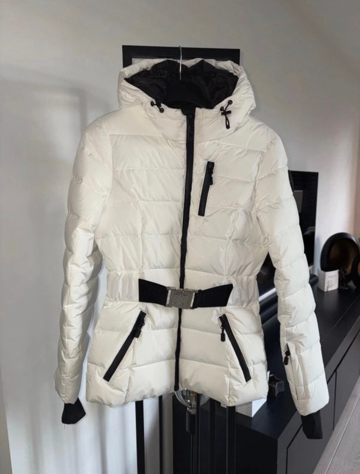 Nikkie jas maat 34, Kleding | Dames, Ophalen of Verzenden, Zo goed als nieuw, Maat 34 (XS) of kleiner, Wit