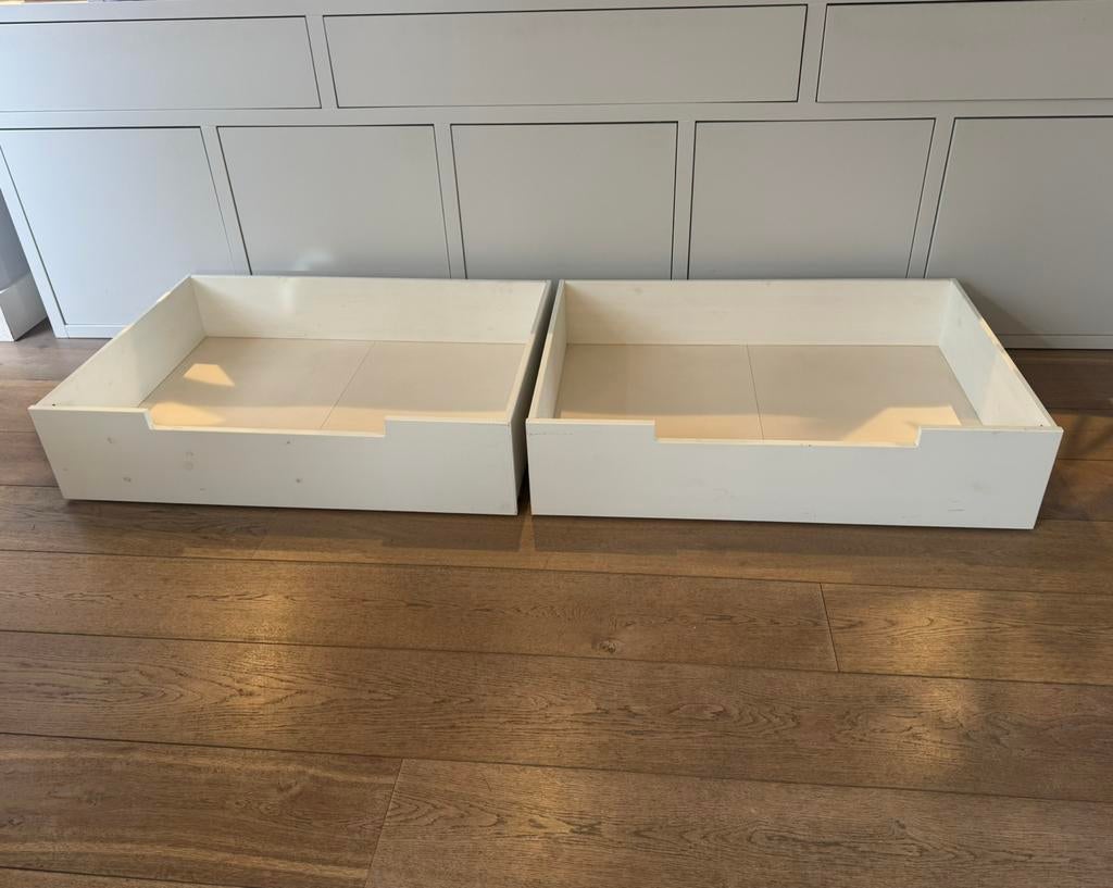 2 bedlades, Ophalen, Zo goed als nieuw, Hout
