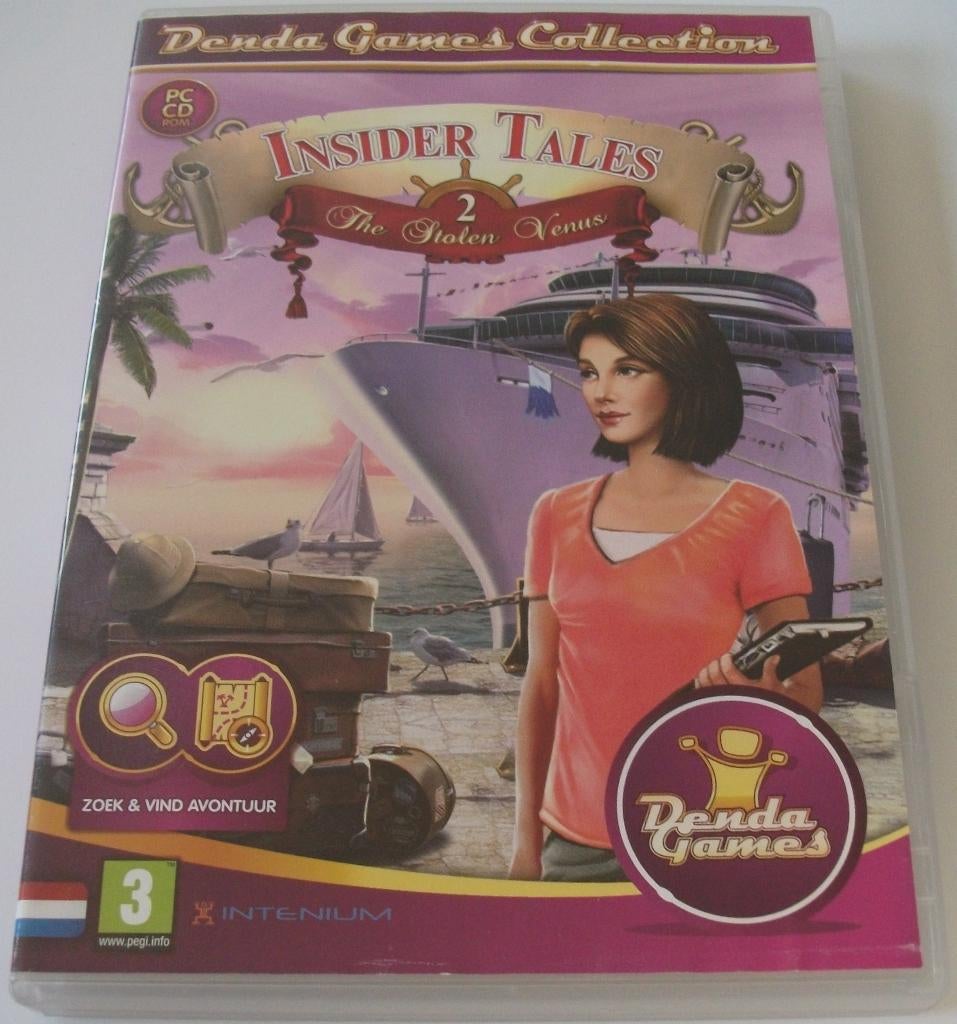 PC Game *** INSIDER TALES 4 *** De Gestolen Venus 2, Puzzel en Educatief, 1 speler, Ophalen of Verzenden, Zo goed als nieuw