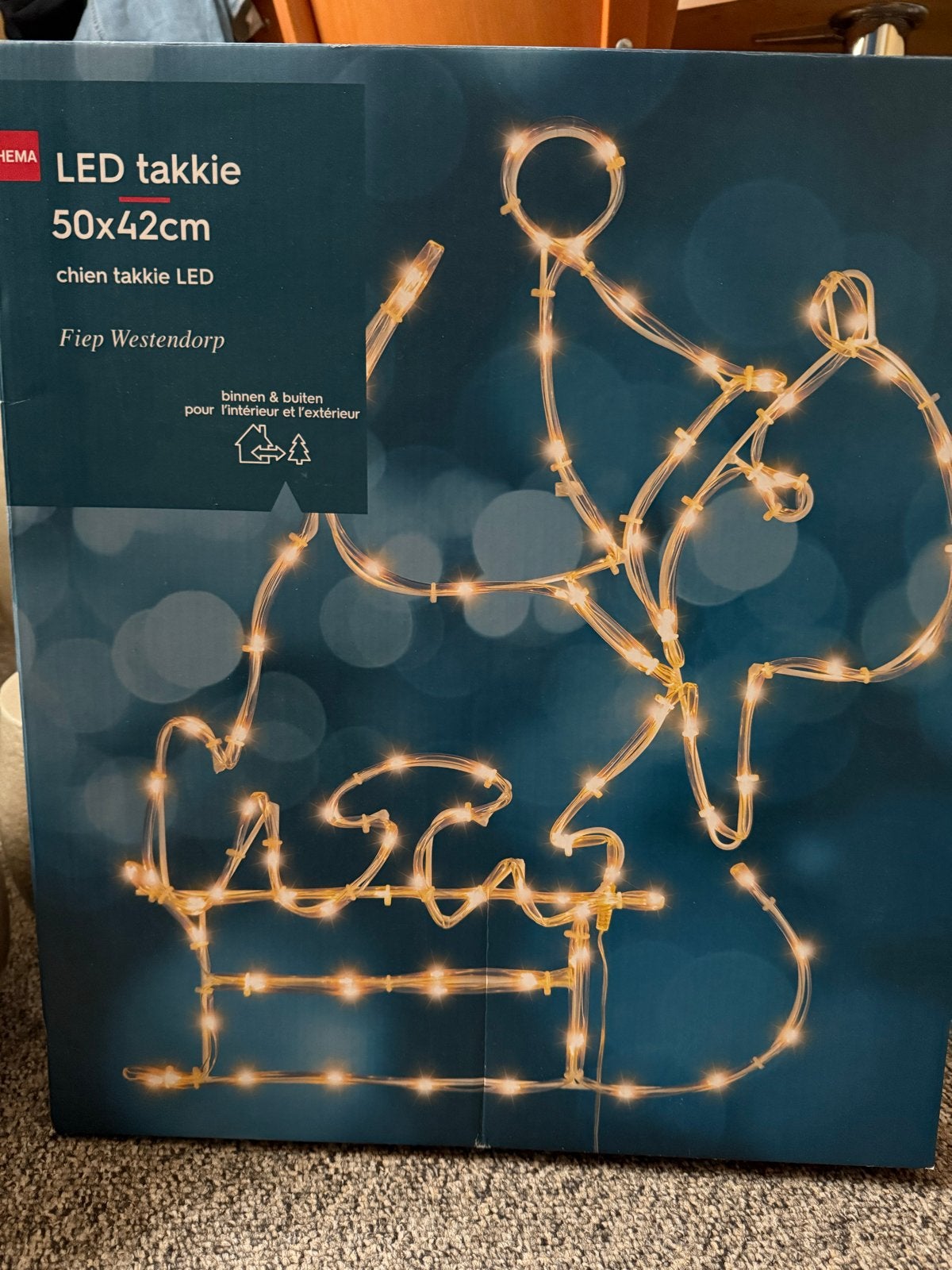 LED Takkie Hema 50x42 cm, Diversen, Ophalen, Zo goed als nieuw